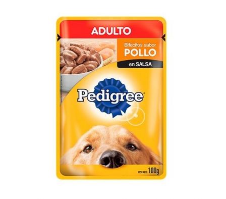 ALIM.P/PERRO PEDRIGREE SACHET POLLO ADU  X100G