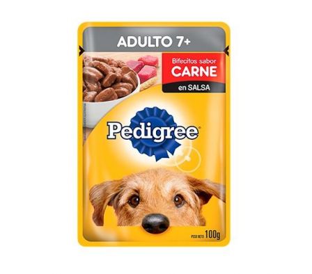 ALIM.P/PERRO  SACHET ADULTO +7 SAB/CARNE 100GR