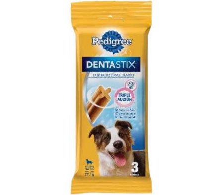 ALIM. P/PERRO  DENTASTIX RAZAS MED.2 X10 X77,1 GR