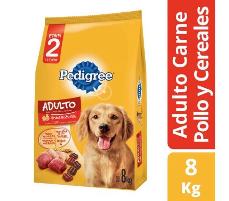 ALIMENTO P/ PERRO PEDIGREE ADULTO CARNE POLLO CERE