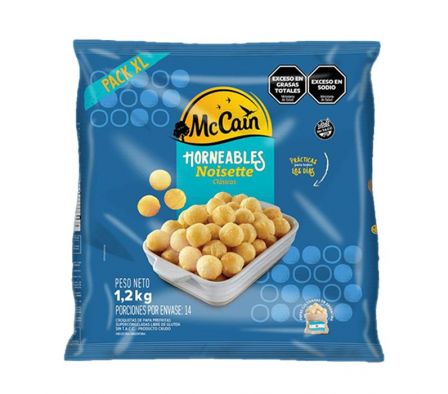 PAPAS FRITAS MCCAIN CLASICAS NOISETTE HORN. 1,2KG