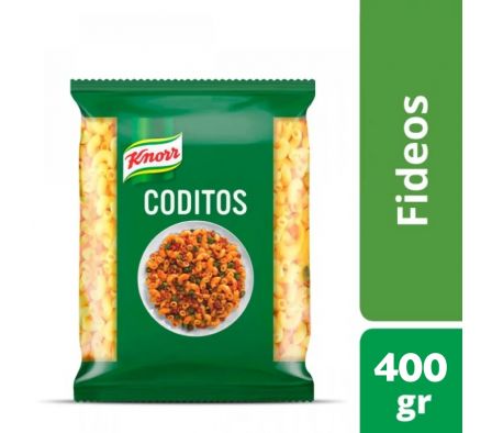 FIDEOS CODITOS  KNORR 400 GR