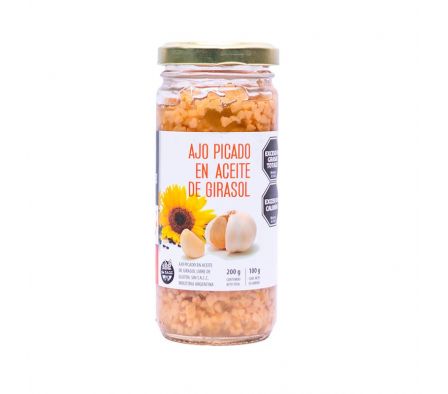 AJO PICADO PRINCIPE LUJAN E/ACEITE GIRASOL  200GR