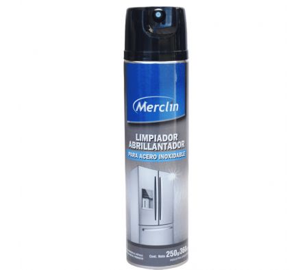 LIMPIADOR MERCLIN ABRILLANTADOR ACERO 250ML