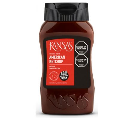SALSA KANSAS KETCHUP 295GR