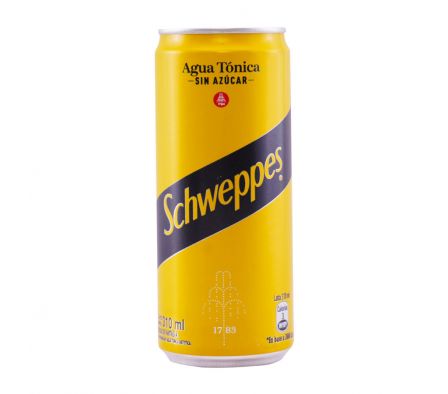 AGUA TONICA SCHWEPPES LATA 310ML