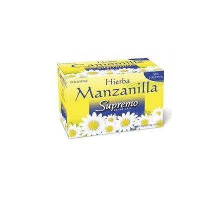 TE SUPREMO MANZANILLA 20 UNID