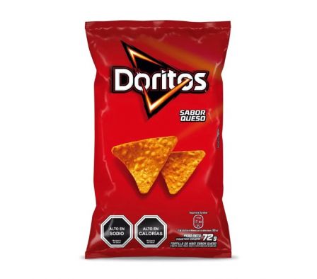 BOCADITOS DORITOS QUESO 72 GR