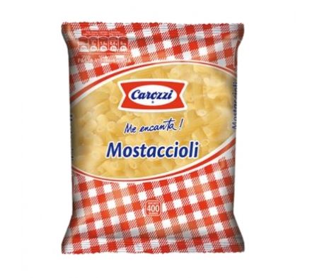 FIDEOS CAROZZI  MOSTACCIOLI 400 GR