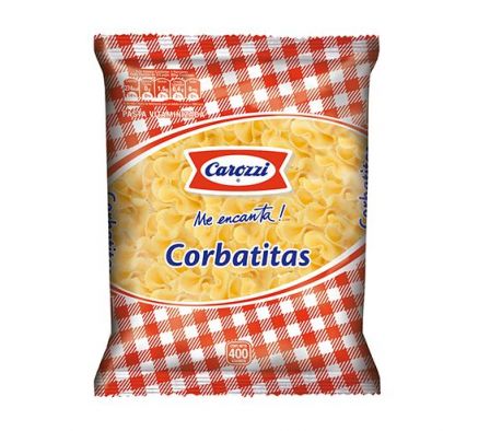FIDEOS CAROZZI  CORBATITA 400 GR