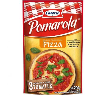 SALSA CAROZZI POMAROLA PIZZA 200 GR.