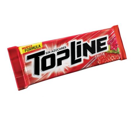 CHICLE TOPLINE FRUTILLA 11GR
