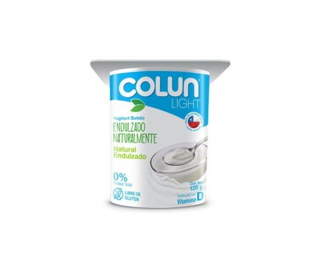 YOGHURT LIGHT COLUN  SAB/NATURAL 120GR.