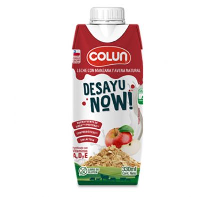 LECHE COLUN C/ MANZANA & AVENA 330GR