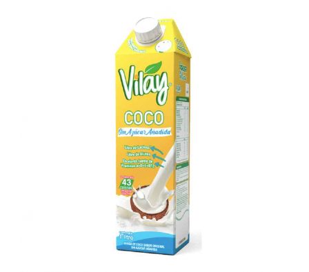 BEBIDA DE COCO VILAY S/ AZUCAR 1 LT