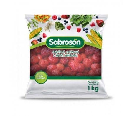 FRUTILLA ENTERA SABROSON CONGELADA 1KG