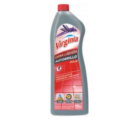 CERA VIRGINIA BRILLO INSTANT.ROJO