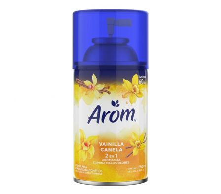 AROMATIZANTE AROM P/ DISP. VAINILLA CANELA 250ML 
