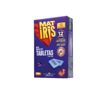PASTILLAS MATIRIS MATAMOSQUITOS 12UN