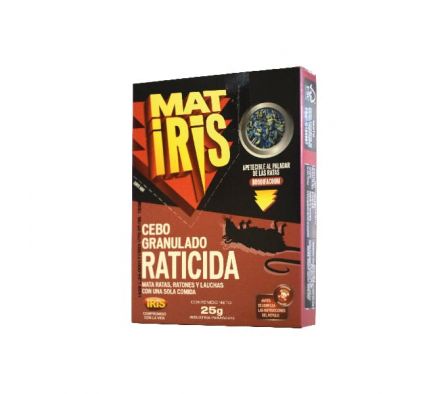 RATICIDA MATIRIS CEBO GRANULADO 25GR