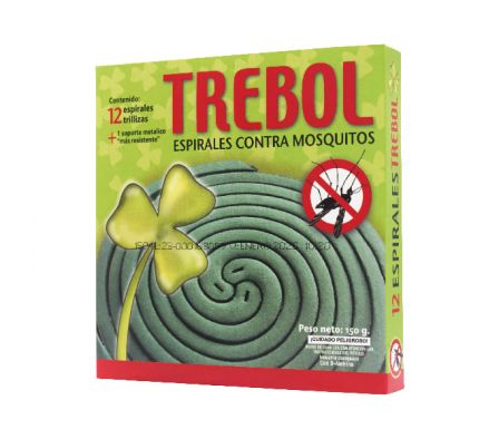 ESPIRAL TREBOL TRILLIZAS 12 UN 