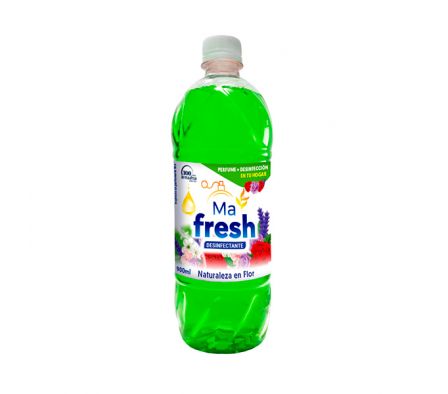 DESINFECTANTE MAFRESH LIQ NATURALEZA EN FLOR 900M