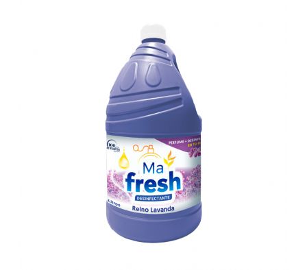 DETERGENTE LIQUIDO MAFRESH REINO LAVANDA 4L