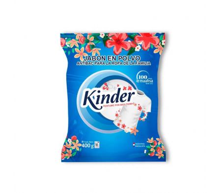 JABON EN POLVO KINDER ANTIBAC  400GR