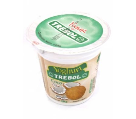 YOGURT ENTERO TREBOL COCO 140 GR