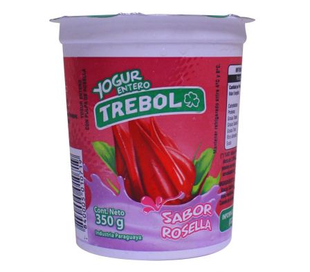 TREBOL YOGHURT  GROSSELLA  X 350 CC