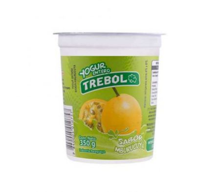 YOGURT ENTERO TREBOL MBURUCUYA 370 GRS