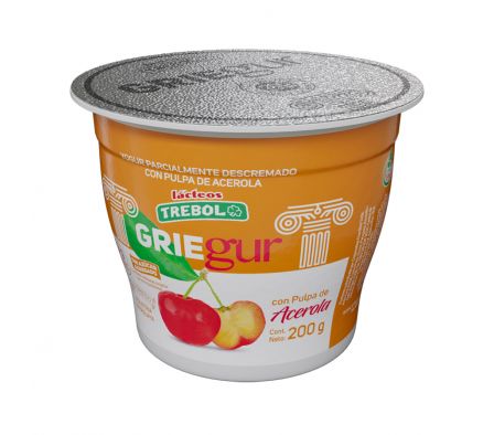 YOGURT TREBOL GRIEGUR ACEROLA POTE 200GR
