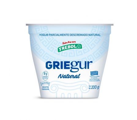 YOGUR TREBOL GRIEGUR NATURAL 200GR