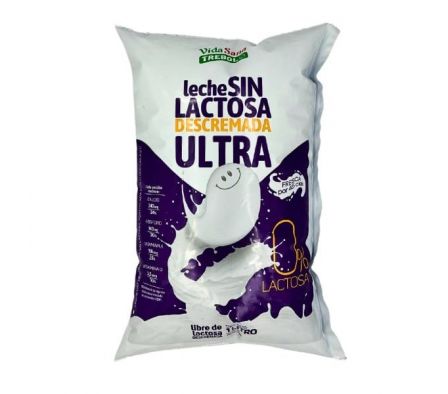 LECHE TREBOL DESCREMADA SIN LACTOSA ULTRA 1L