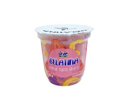 GELATINA COOP SABOR TUTTI FRUTTI 120GR