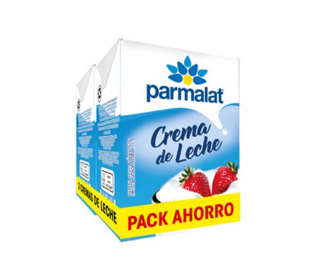 PACK X 2 CREMA DE LECHE PARMALAT LIGHT 200GR