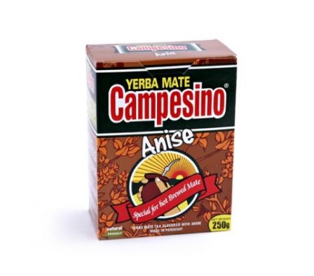 YERBA MATE CAMPESINO C/ ANIZ 250 GR 