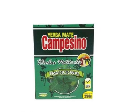 YERBA MATE CAMPESINO CON HIERBAS 250 GR 
