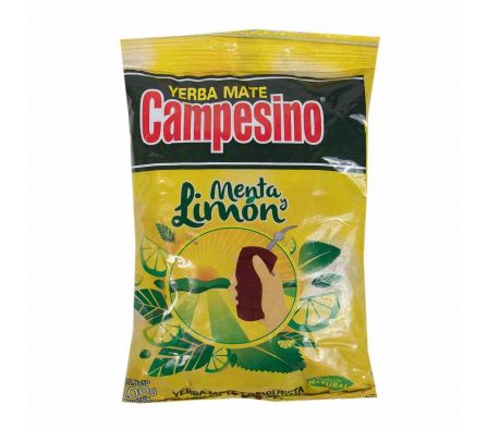 YERBA MATE CAMPESINO MENTA LIMON 100GR