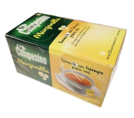 CAMPESINO TE MANZANILLA 1GR*25UNI