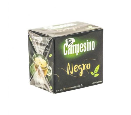 TE NEGRO CAMPESINO 2 GR X 10 UN