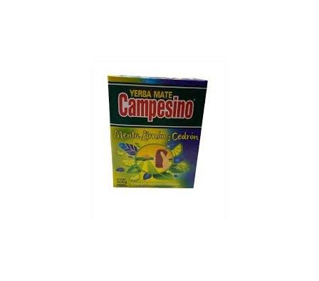 YERBA MATE CAMPESINO MENTA LIMON Y CEDRON 500GR