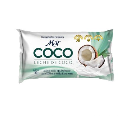 JABON TOCADOR MAR COCO LECHE DE COCO 90GR