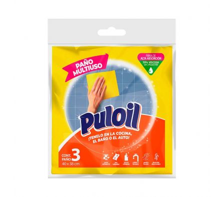 PULOIL PAÑO MULTIUSO 3 UN