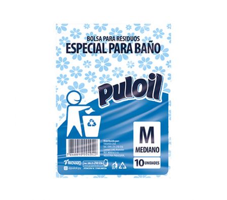BOLSA PULOIL  P/BAÑO MEDIANO 