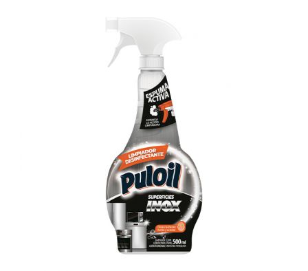 LIMPIADOR PULOIL LIQUIDO SUPERFICIES INOX 500ML