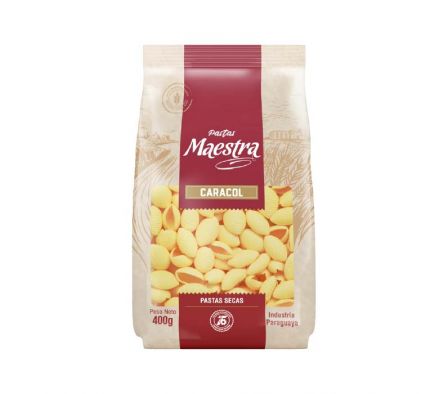 PASTAS MAESTRA CARACOL 400 GR 
