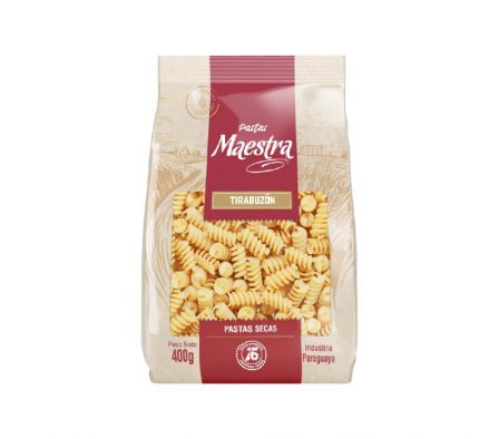 PASTAS MAESTRA TIRABUZON  400 GR