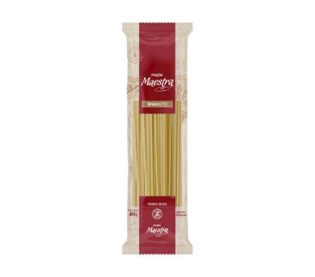 PASTAS MAESTRA SPAGHETTI 400 GR