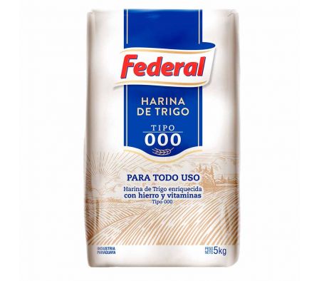 HARINA FEDERAL 000 5 KG